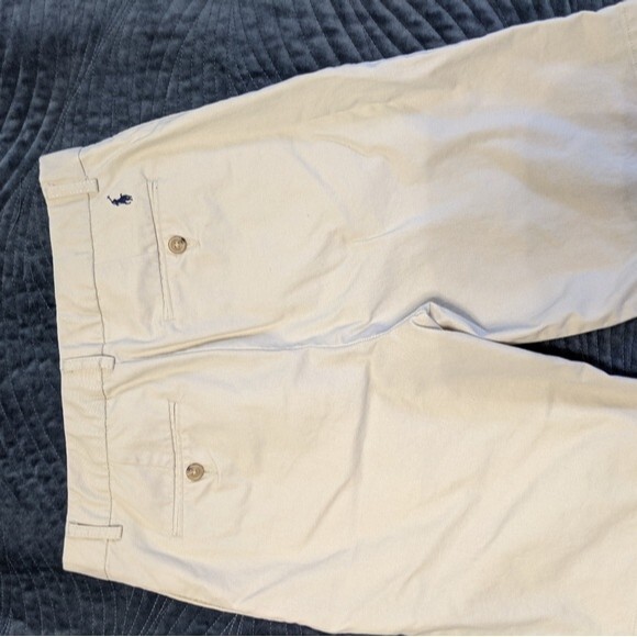 Polo Ralph Lauren Big Boys' Straight Fit Stretch Twill Shorts Basic Sand Size 18 - Picture 2 of 4